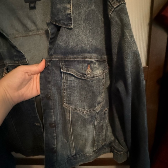 Just USA Brand Women’s Jean Jacket Size 3X - Picture 8 of 10